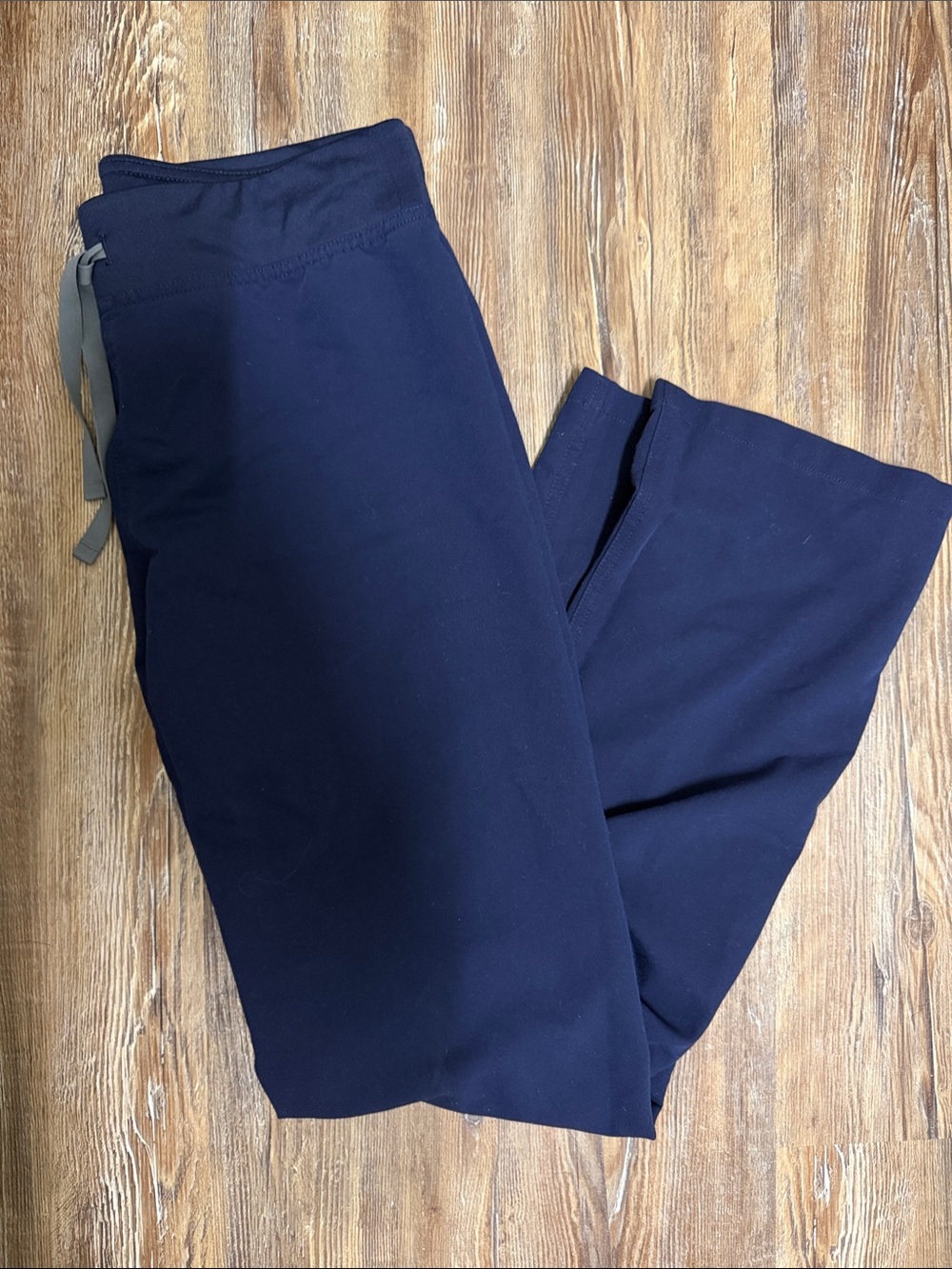 Figs Women's Navy Boot Cut Scrub Pants
